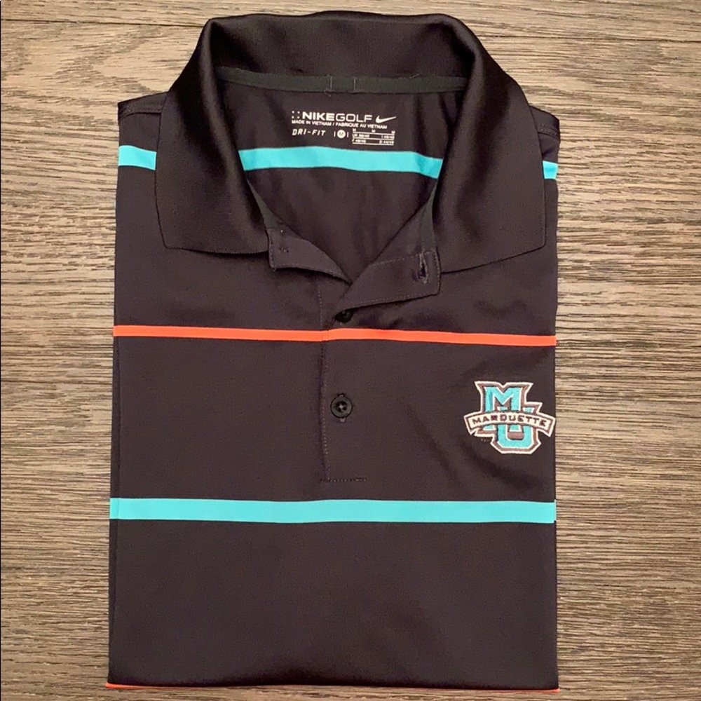 Nike Golf Dri-Fit Shirt Marquette University M